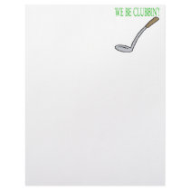 We Be Clubbin Letterhead