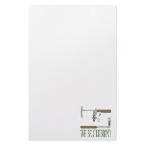 We Be Clubbin Stationery Paper