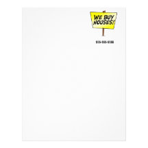 We by houses letterhead