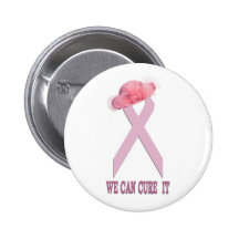 We Can Cure It Pinback Buttons
