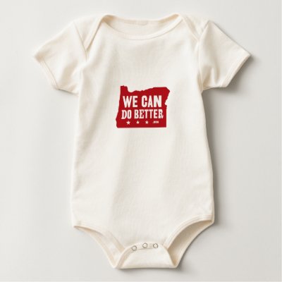 We Can Do Better onesy Tshirt by wecandobetter