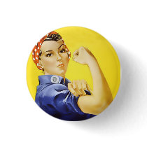 We Can Do It Button by Novelteez We Can Do It Button