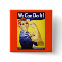 We Can Do It! buttons by jeckawecka89 We Can Do It! buttons