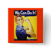 We Can Do It! buttons by jeckawecka89 We Can Do It! buttons