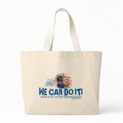 We Can Do It Donkey Bag  by TheDemocratDonkey