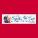 We Can Do It Donkey Bumper Sticker bumper stickers by TheDemocratDonkey We Can Do It Donkey Bumper Sticker bumper stickers