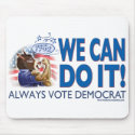 We Can Do It Donkey Mousepad 