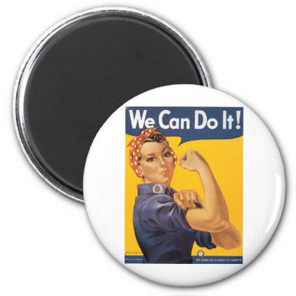 We Can Do It! Fridge Magnets