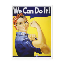 We Can Do It Postcard