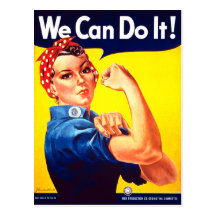 We Can Do It! Postcard