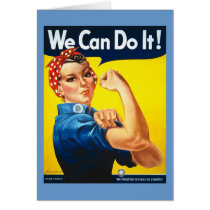 We Can Do It! Rosie the Riveter Cards