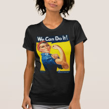 We Can Do It! Rosie the Riveter Tees