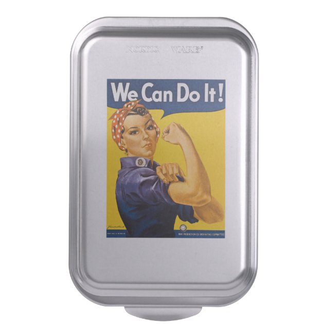 We Can Do It! #Rosie the Riveter Vintage Cake Pan-0