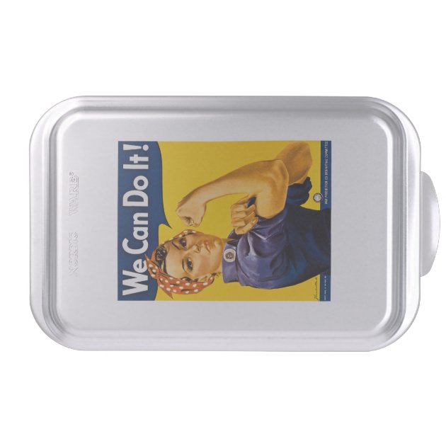 We Can Do It! #Rosie the Riveter Vintage Cake Pan-2