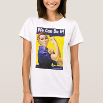 We Can Do It t-shirts by kellycrewrizzo We Can Do It t-shirts