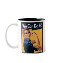 We Can Do It Vintage Ad Mug