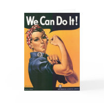 WE CAN DO IT! Wartime card by vintagecafe WE CAN DO IT! Wartime card
