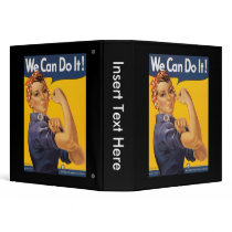 We Can Do It World War 2 3 Ring Binder
