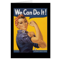 We Can Do It World War 2 Cards