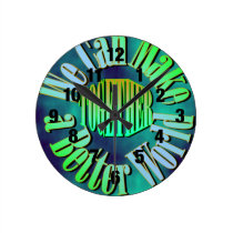 We Can Make a Better World Clock wall clocks