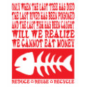 We Cannot Eat Money t-shirts