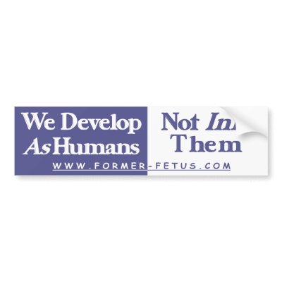 We Develop Bumper Bumper Stickers by fetusgear
