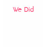 "We Did" "07.07.07" Wedding Tank Tank Top