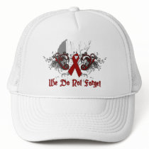 We Do Not Forget-AIDS Awareness Hats