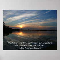 We do not inheret the earth... print