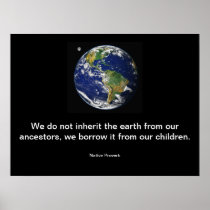 We do not Inherit the earth. Print