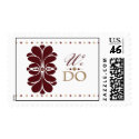 "We Do" Wedding Invitation Stamp