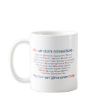 We Don't Homeschool Coffee Mug