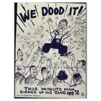 We Dood It flyers by ww2posters We Dood It flyers