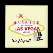 We Eloped! Married in Las Vegas Magnet magnets
