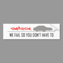 we_fail bumper stickers