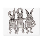 We Gargoyles Three Postcards (2)