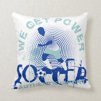 We Get Power Soccer American MOJO Pillow