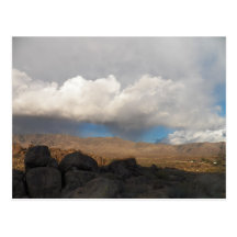 We get some cool looking storms post card