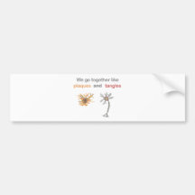 We Go Together Bumper Stickers
