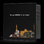 We got MARRIED in Las Vegas Album binders