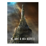 We have a new address - Postcard invitation