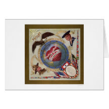 We Have Made the World Safe for Democracy Greeting Card