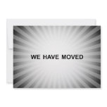 we have moved announcement