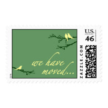 we have moved announcement postage