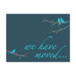 we have moved announcement postcards