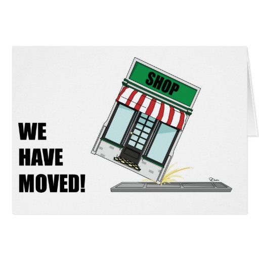 We Have Moved - Business Cards | Zazzle