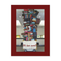 We have moved! postcards