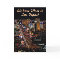 We have Moved to , Las Vegas! Announcement Cards by vegasdusoleil We have Moved to , Las Vegas! Announcement Cards