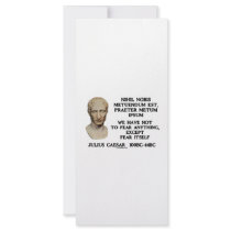 We Have Not To Fear Anything, Except Fear Itself Full Color Rack Card
