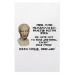 We Have Not To Fear Anything, Except Fear Itself Customized Stationery